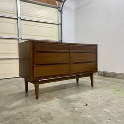 Mid Century Modern Dresser Furniture 6 Drawer Vintage Tv Stand 