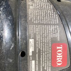 $20 FOR PARTS Toro leaf blower Electric