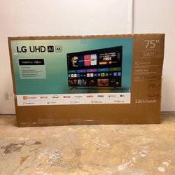 75ua7100 75” Lg smart 4k led Uhd tv 