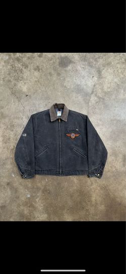 Carhartt Harley Davidson Patch Detroit Jacket
