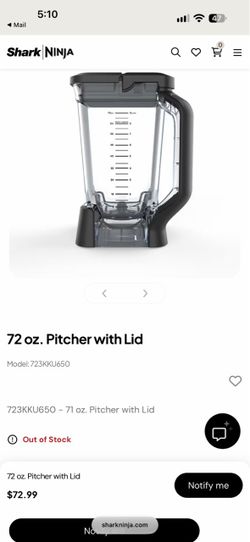 Ninja Pitcher & Blade