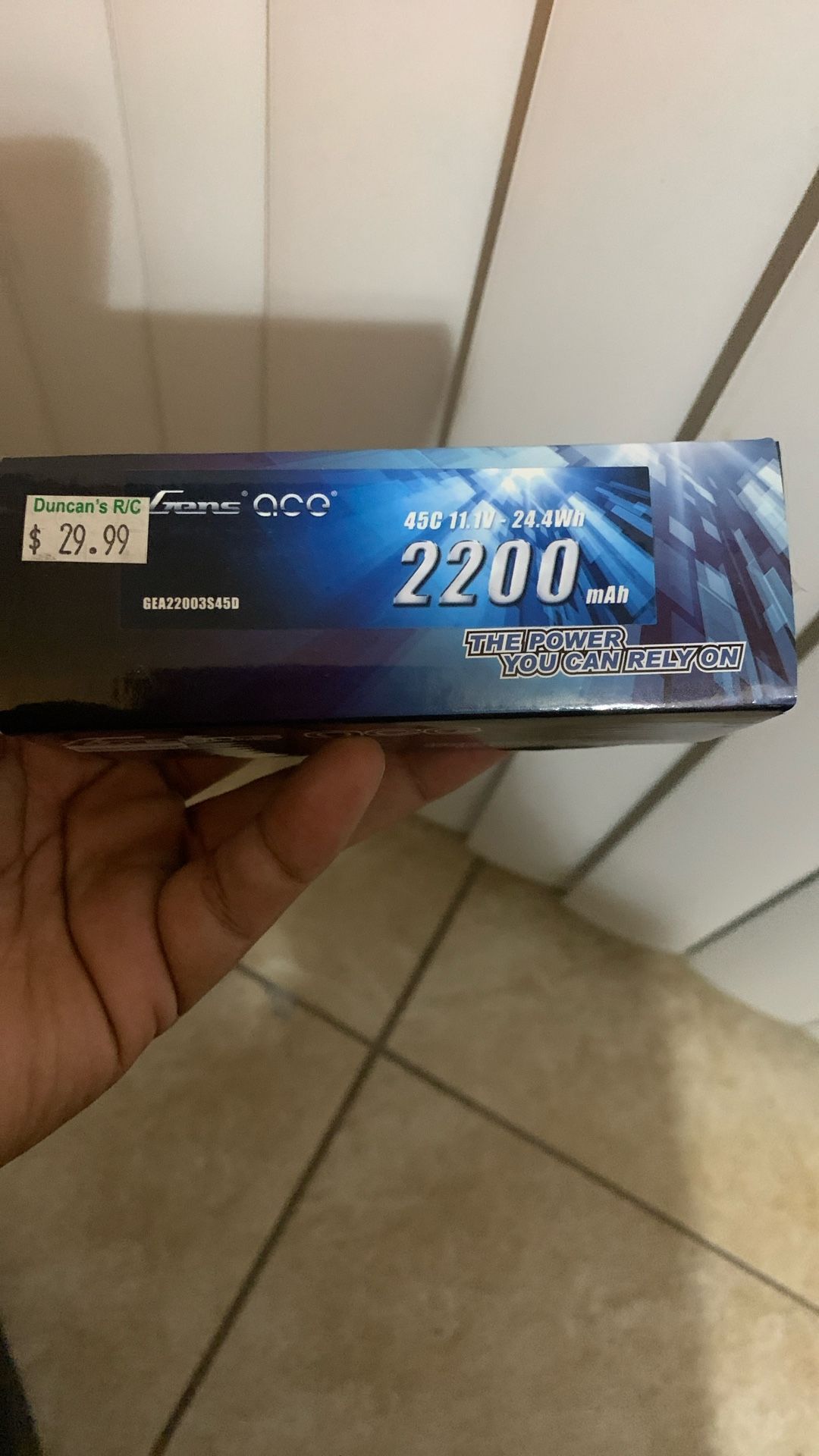Lipo 2200mah 11.1V 45C