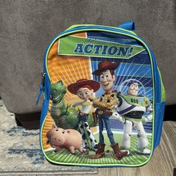 Toy Story Kids Backpack – NEW! Buzz Lightyear & Woody