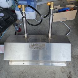Dual burner Mr Volcano metal forge