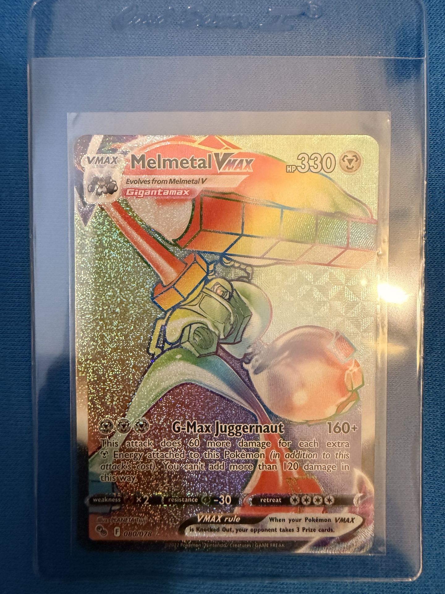 pokemon cards that form a picture Pokemon Card: Melmetal s10b 046/071 Pokemon GO HOLO – THE CARD SPOT PTY LTD main image 0