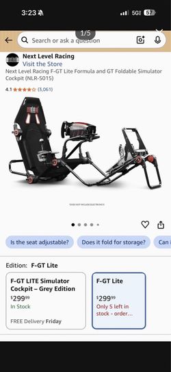 Next level racing - sim cockpit