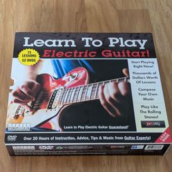 Learn to Play Electric Guitar DVD Lesson Set