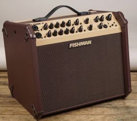 Guitar Amplifier Speaker Fishman Loudbox Artist 120-Watt  w/Bluetooth with FLAMA mute pedal