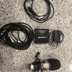 USB Studio Condenser  Mic Setup
