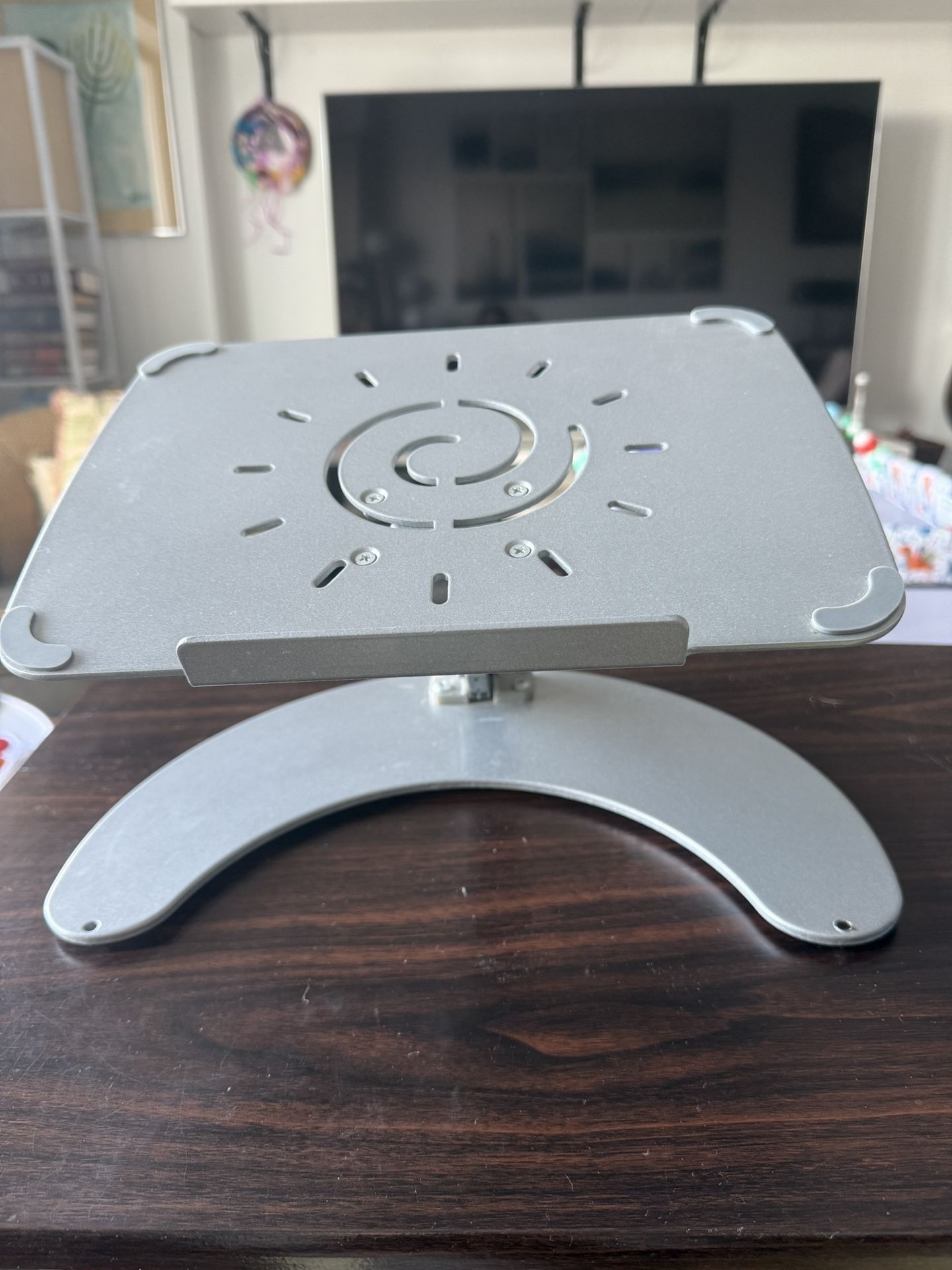 Laptop Stand, Adjustable Computer Riser Notebook Holder for Laptop, Ergonomic Foldable Portable Laptop Lift for Desk