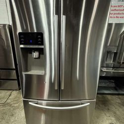 SAMSUNG REFRIGERATOR FRENCH DOOR 3 DOOR STAINLESS STEEL 