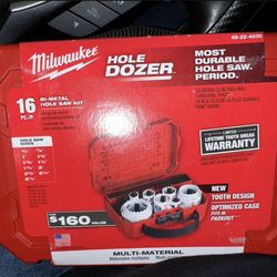 Milwaukee Hole Dozer 16 Pc MULTI-MATERIAL