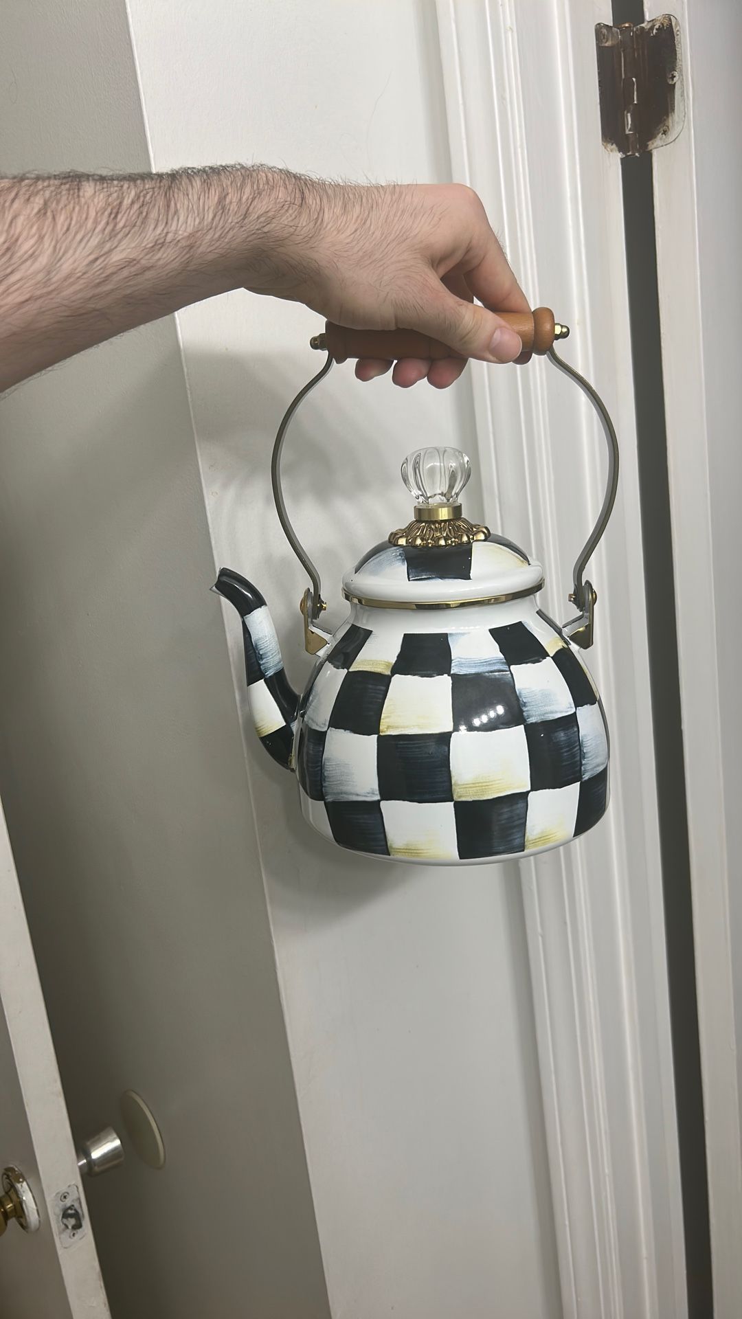 Tea kettle Mackenzie Childs Like Tea Pot