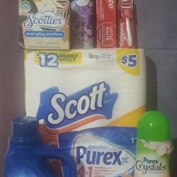 NASHVILLE, GA Lot Of 9 Purex Household Bundle 