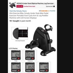 Mini Exercise Bike.    20 Dollars 