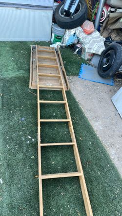 Attic Ladder 22” x 53” ladder is 113 inches long