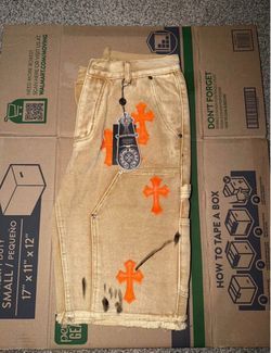 Chrome Heart Denim Shorts