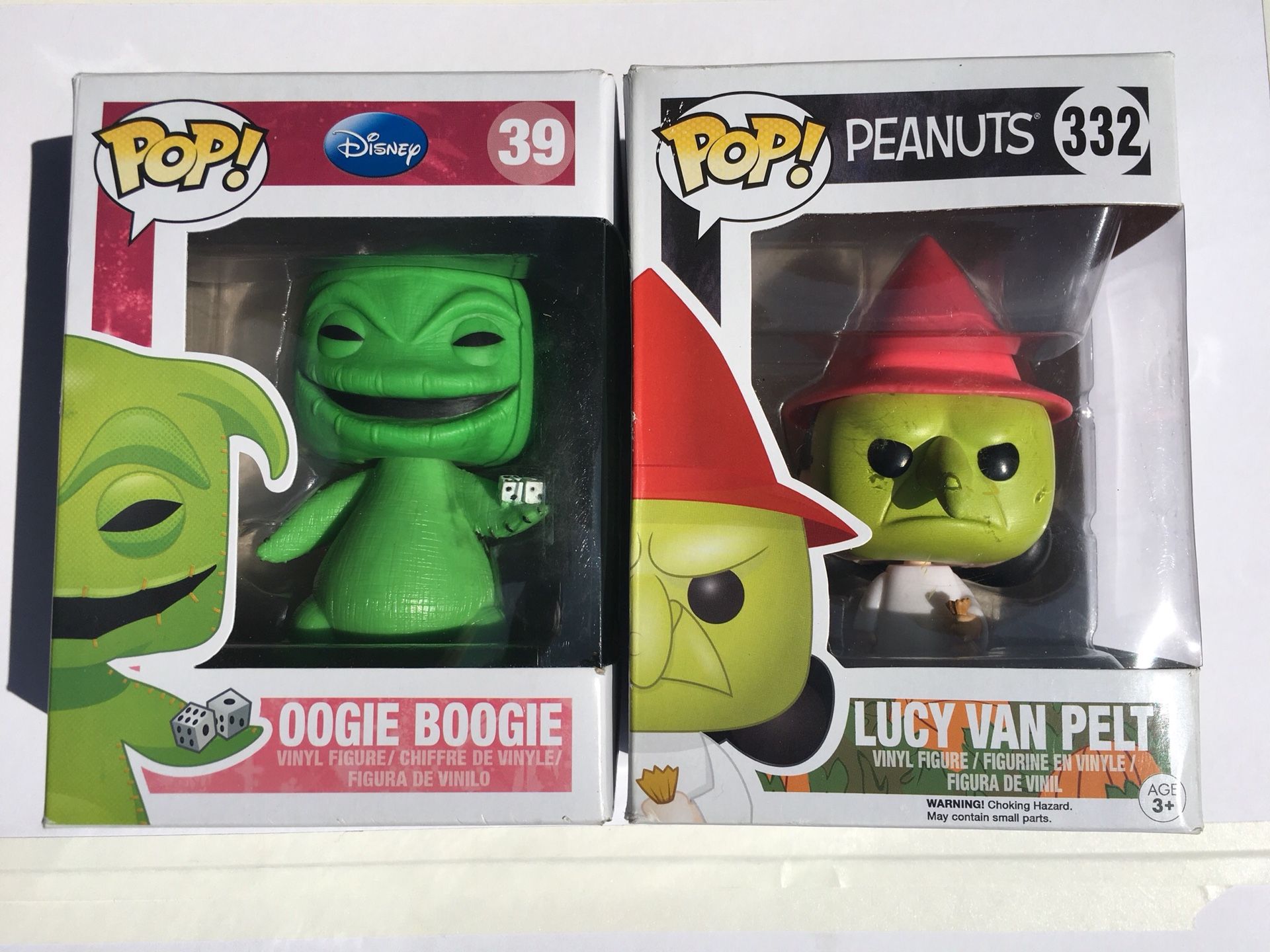 Funko Pop! Lucy Van Pelt & Oogie Boogie Halloween 🎃 👻