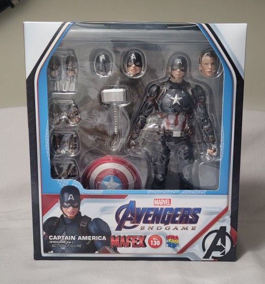 Medicom Mafex Captain America Avengers Endgame No. 130 for