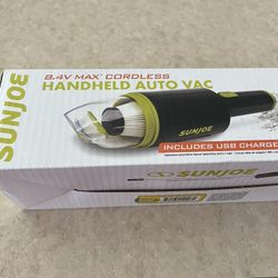 Sun Joe Handheld cordless Vac