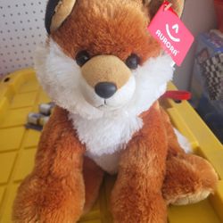 ADORABLE💖 FOX PLUSH NEW AURORA 