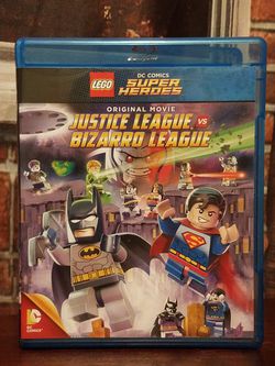 LEGO DC Comics Super Heroes Justice League vs. Bizarro League Original Movie Animated Kids Family Blu-ray DVD