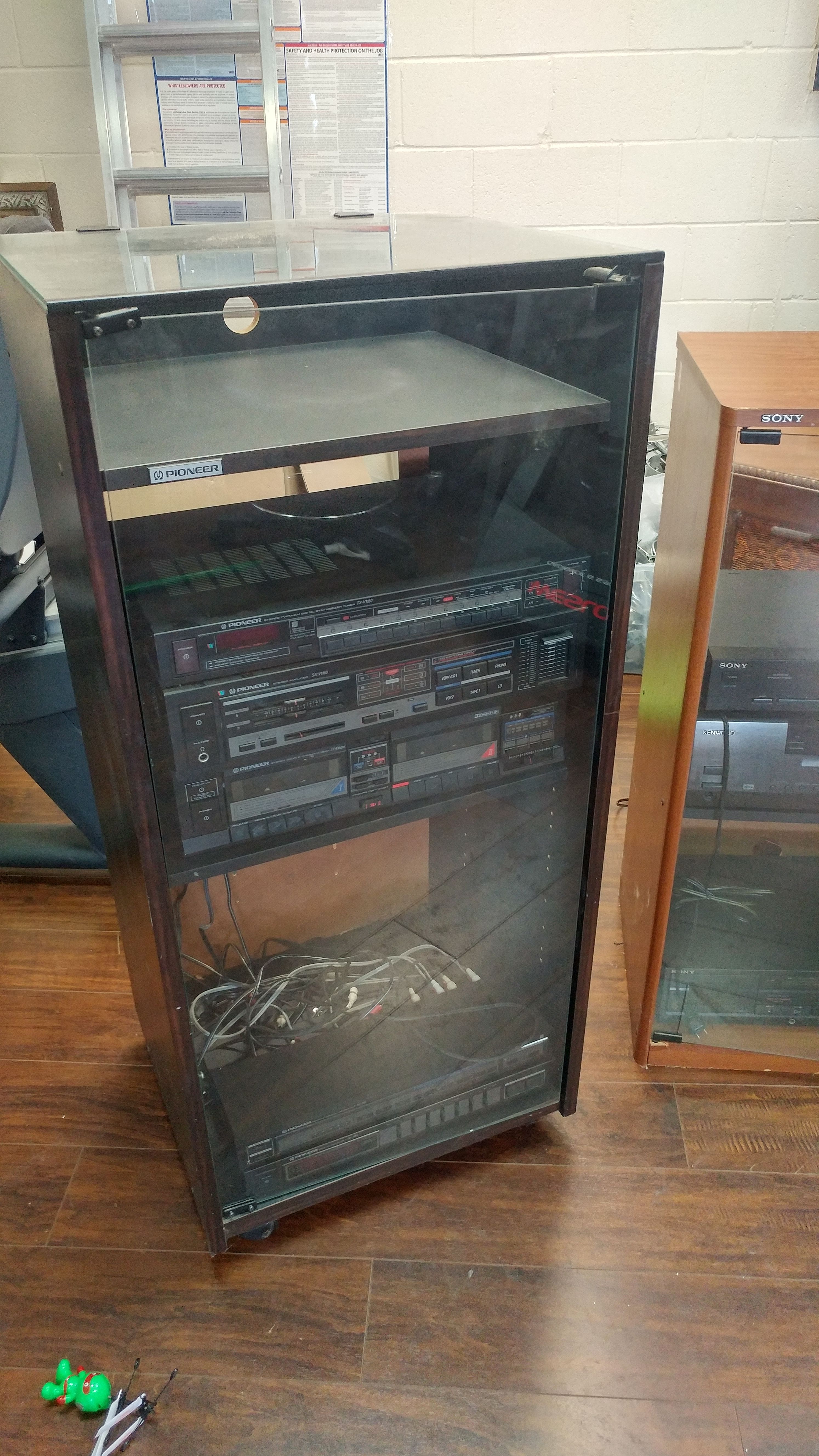 Recievers tape player and more