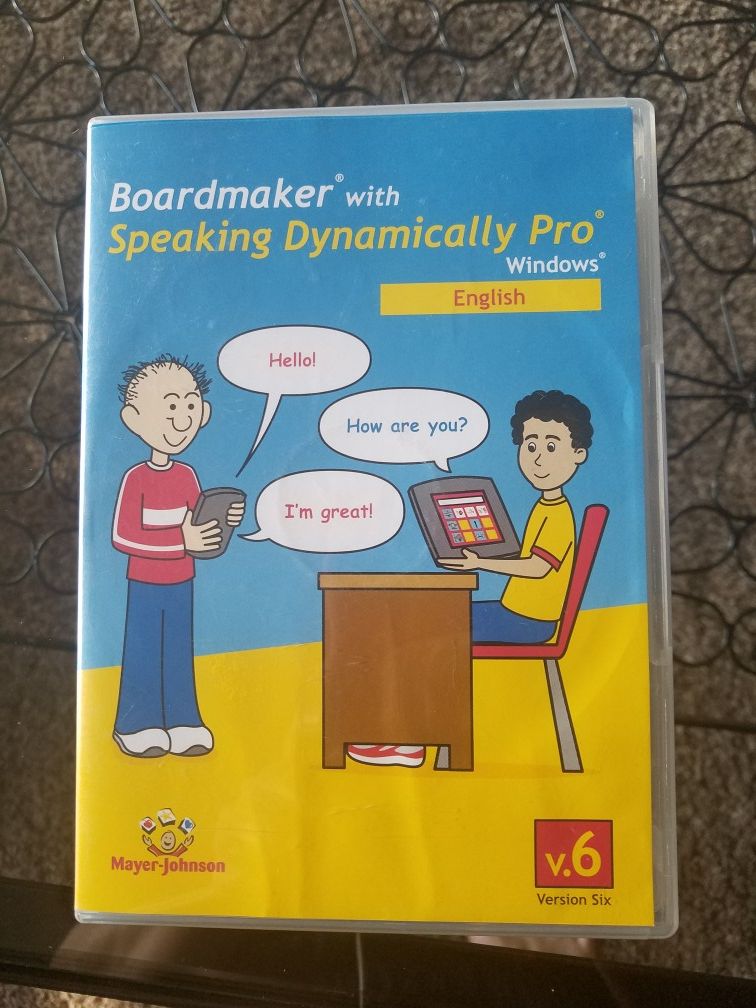 Boardmaker CD for autism communication