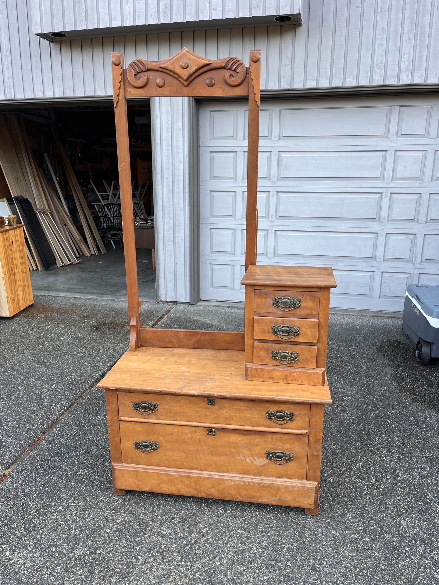 Antique Project Dresser