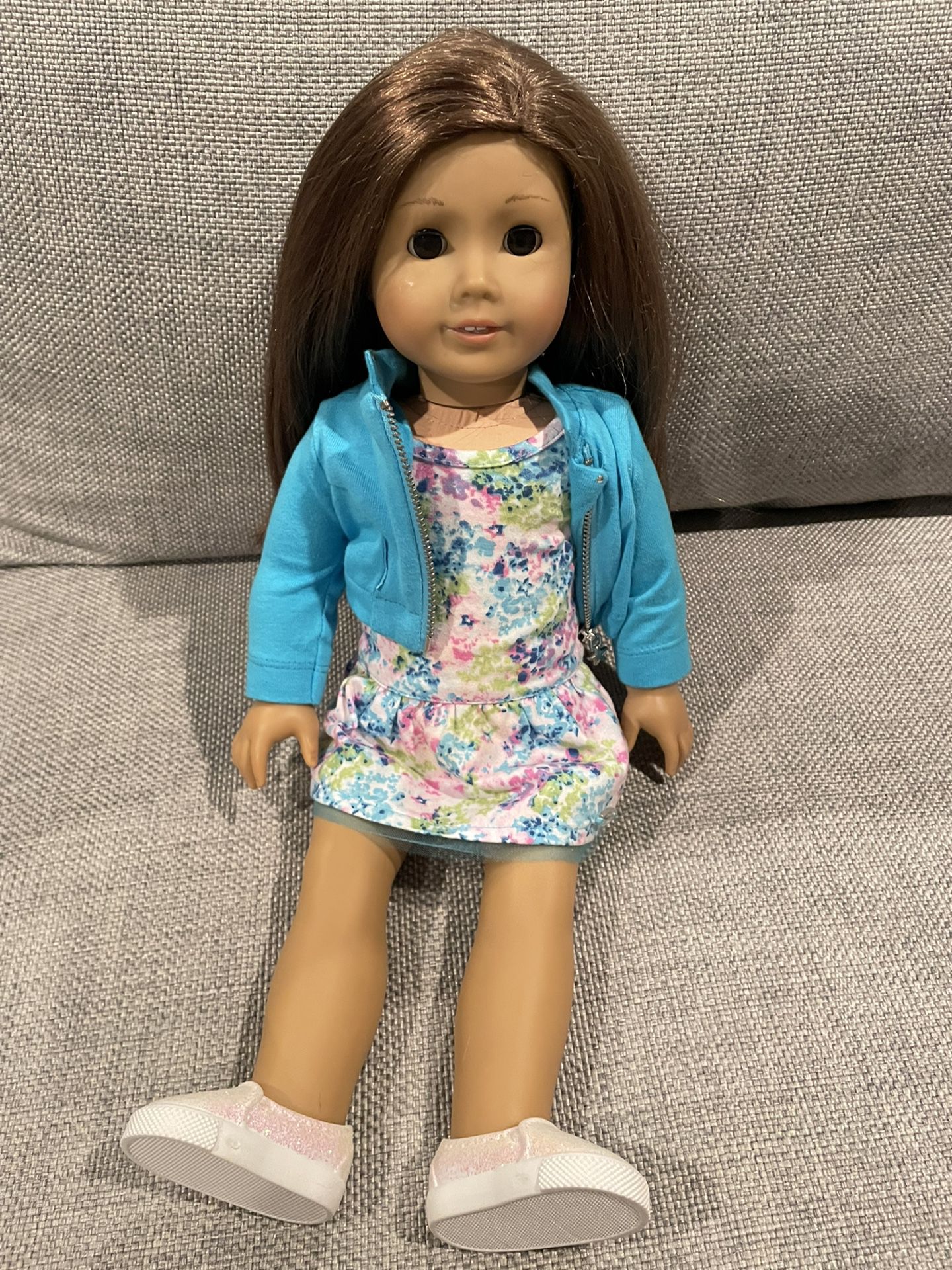American Girl Doll with Hair Brush
