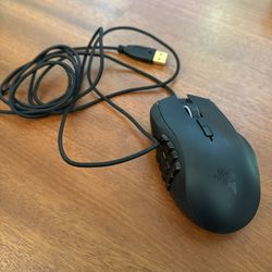 Razer Naga Epic Chroma Wireless MMO Gaming Mouse RGB Lighting Programmable Black