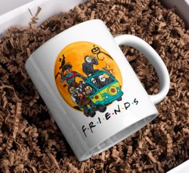FRIENDS Horror Themed 15 Oz Coffee Mug Friends
