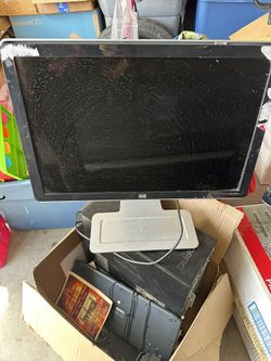 Flat Screen 15’ Monitor HP