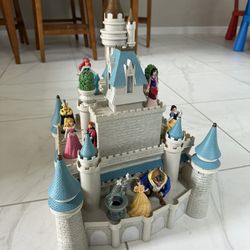 Disney Princess Castle With Characters Included