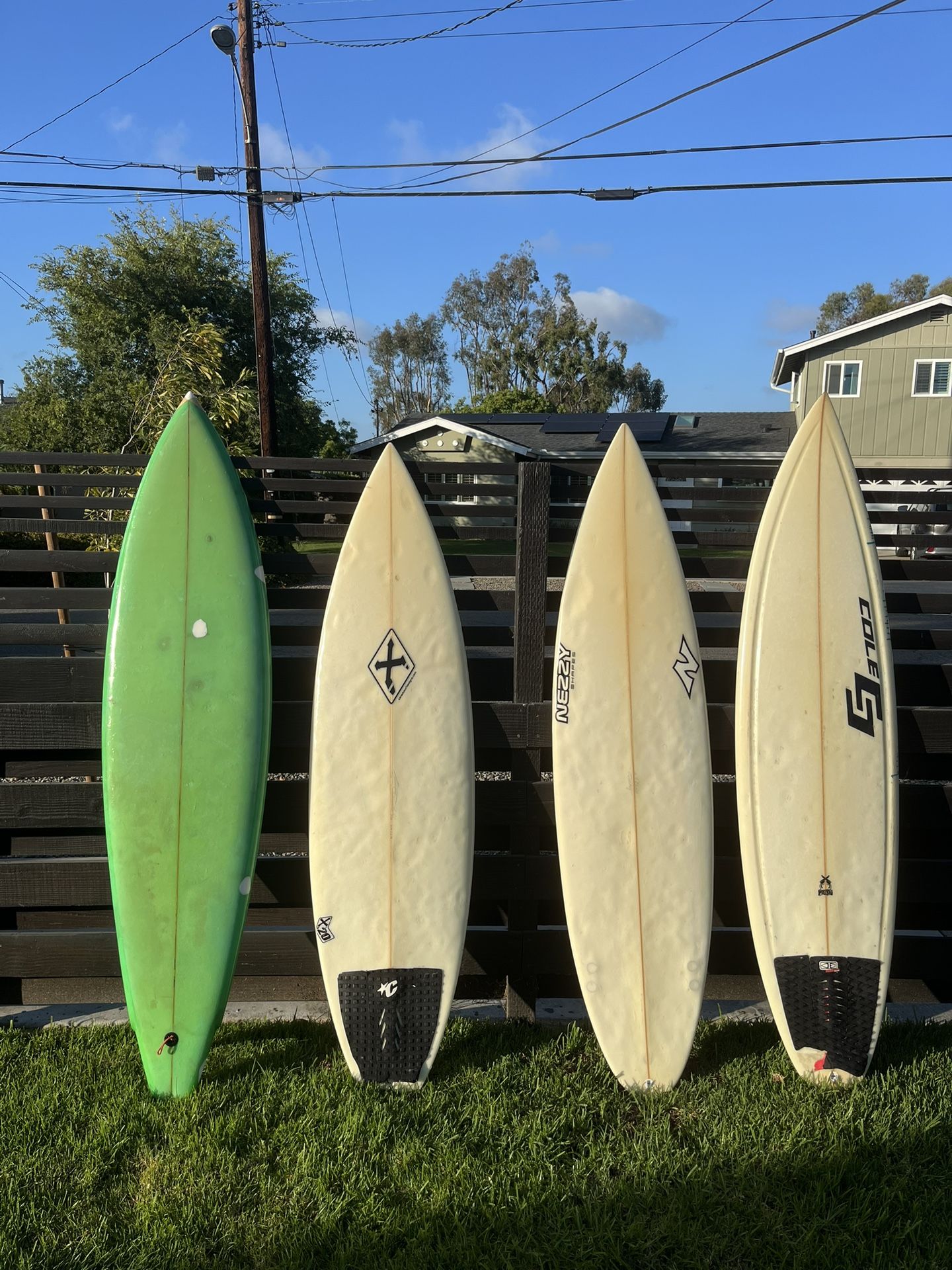 Surfboards. Shortboard. Step Up. Single Fin.
