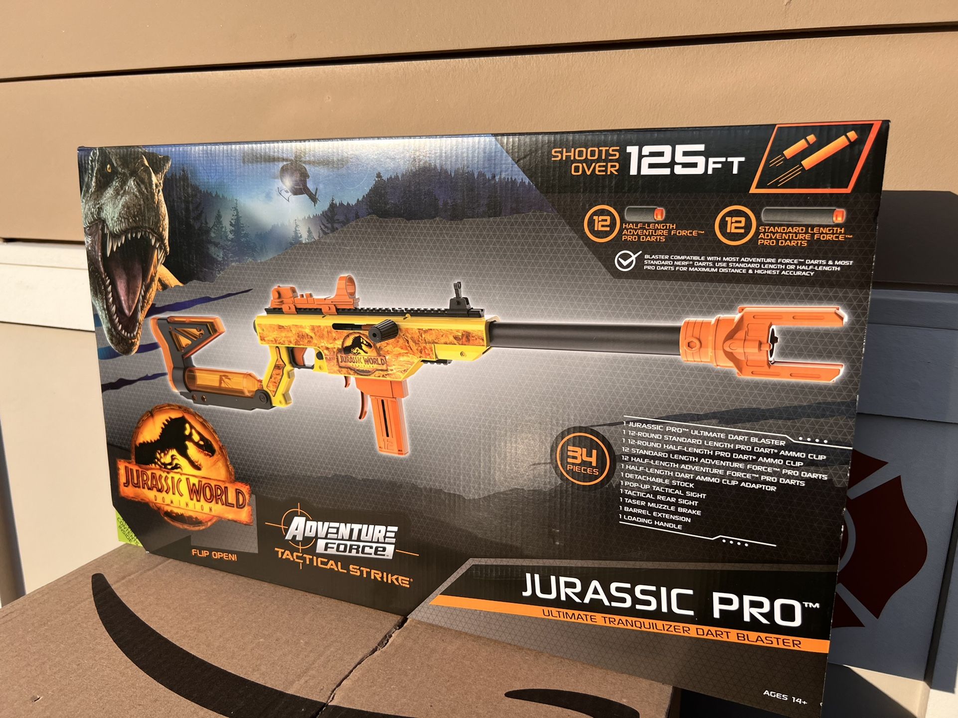 Adventure Force Jurassic Pro Ultimate Tranquilizer Dart Blaster BRAND NEW