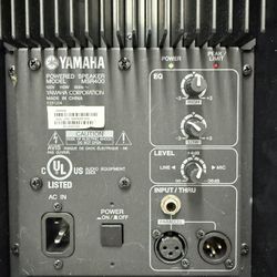 Yamaha Active Floor Monitor/speaker