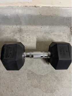 25 lb dumbbell