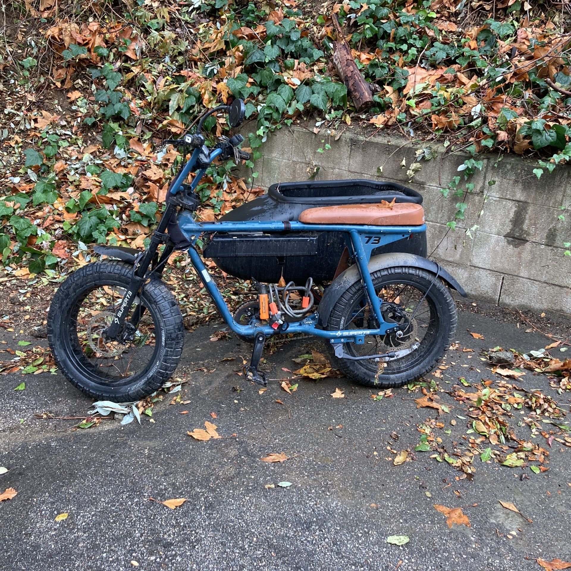 Super 73 E-bike With Sidecar