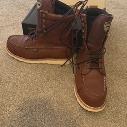 Irish setter steel toe work boots