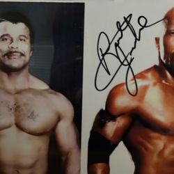 Rocky Johnson autograph