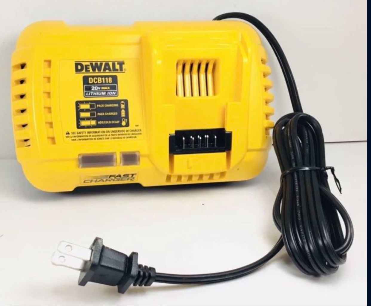 Dewalt New Rápid Charger