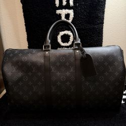 LV Black Monogram Duffle Bag (READ DESCRIPTION)