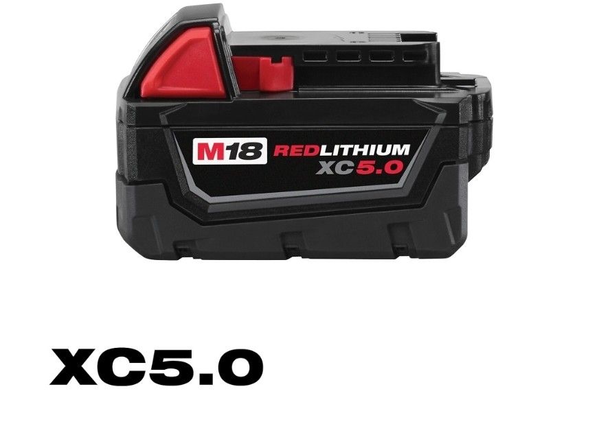 Milwaukee M18 Red Lithium XC 5.0