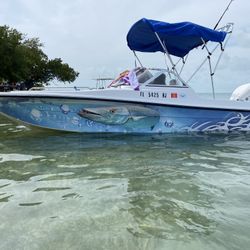 Renken boat 19.4”    Yamaha 2003 130HP Renken Open