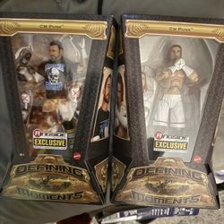 Defining Moments WWE Elite CM Punk Lot