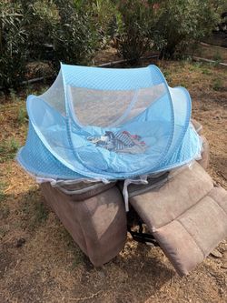 Baby Mosquito and privacy Tent with Mattress