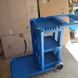Continental Janitorial Cart For Commercial Cleaning
