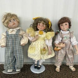 Collectible Porcelain Dolls