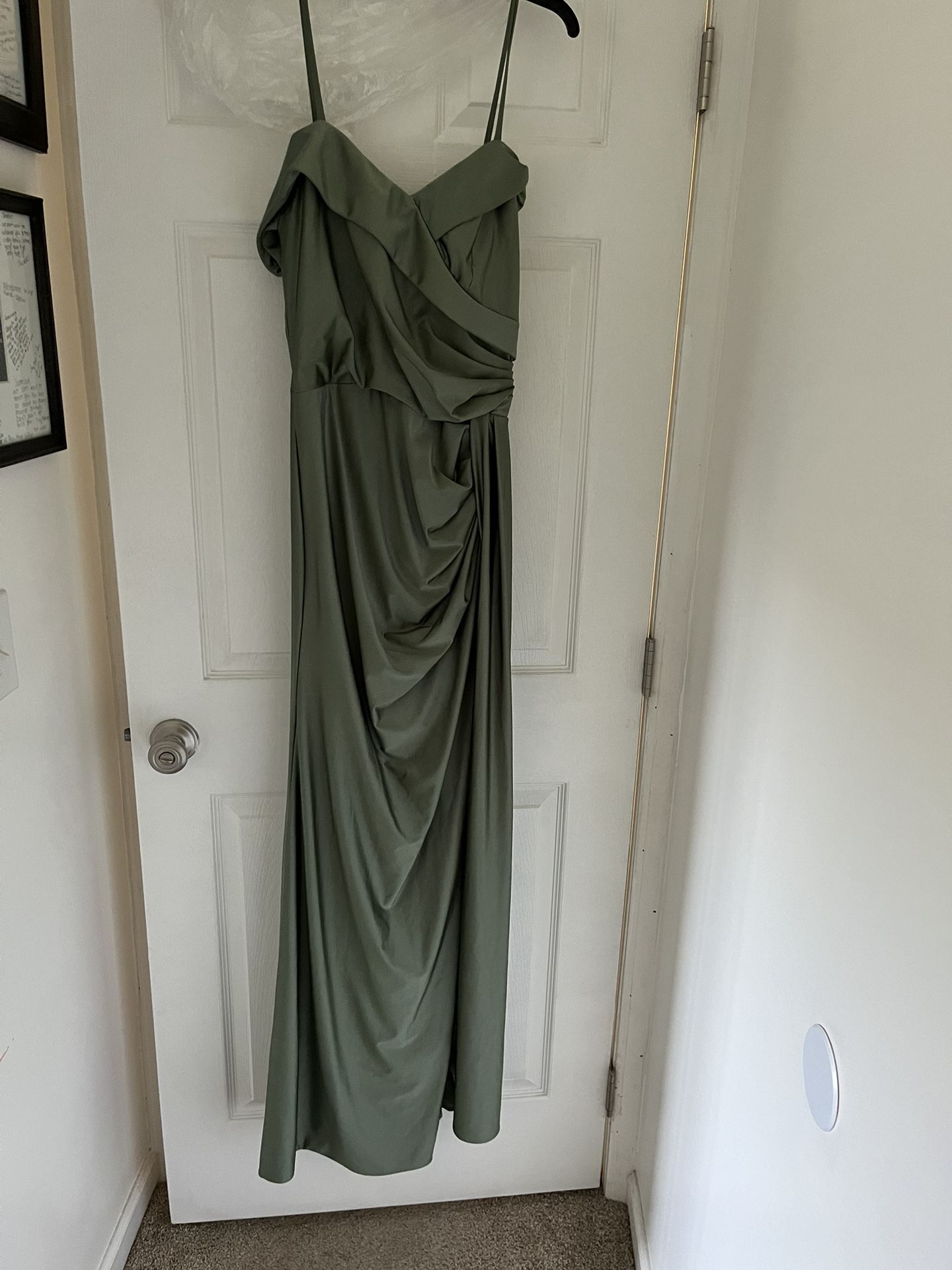 Sage Green Dress 